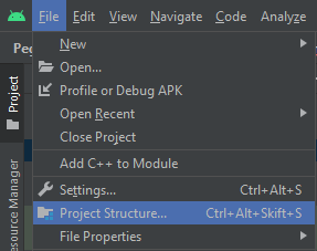 Android Studio 錯誤“不支持的類檔案主要版本 61”