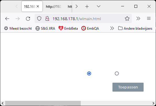 使用 curl 在我的路由器上打開和關閉 WIFI