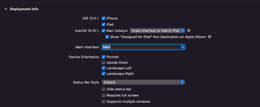 iPhone 上的故事板加載錯誤