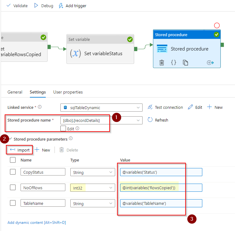 復制成功或失敗時如何在 Azure SQL 中從 Azure 資料工廠創建新表