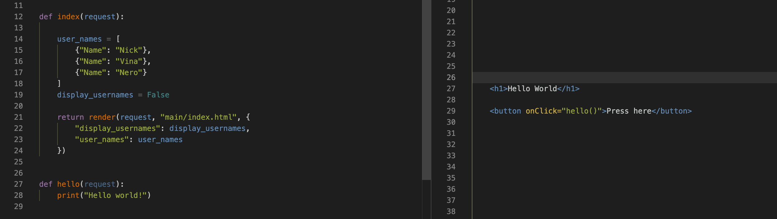 Python:如何用 django 呼叫函式?