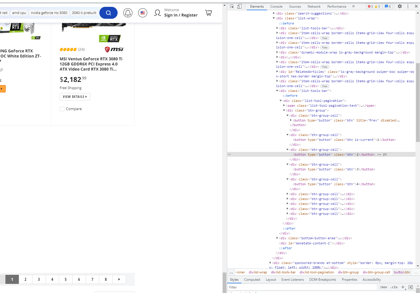 Selenium Web Scraping:按文本查找元素在腳本中不起作用