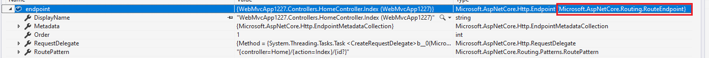 RoutePattern 如何添加到 Endpoint 物件