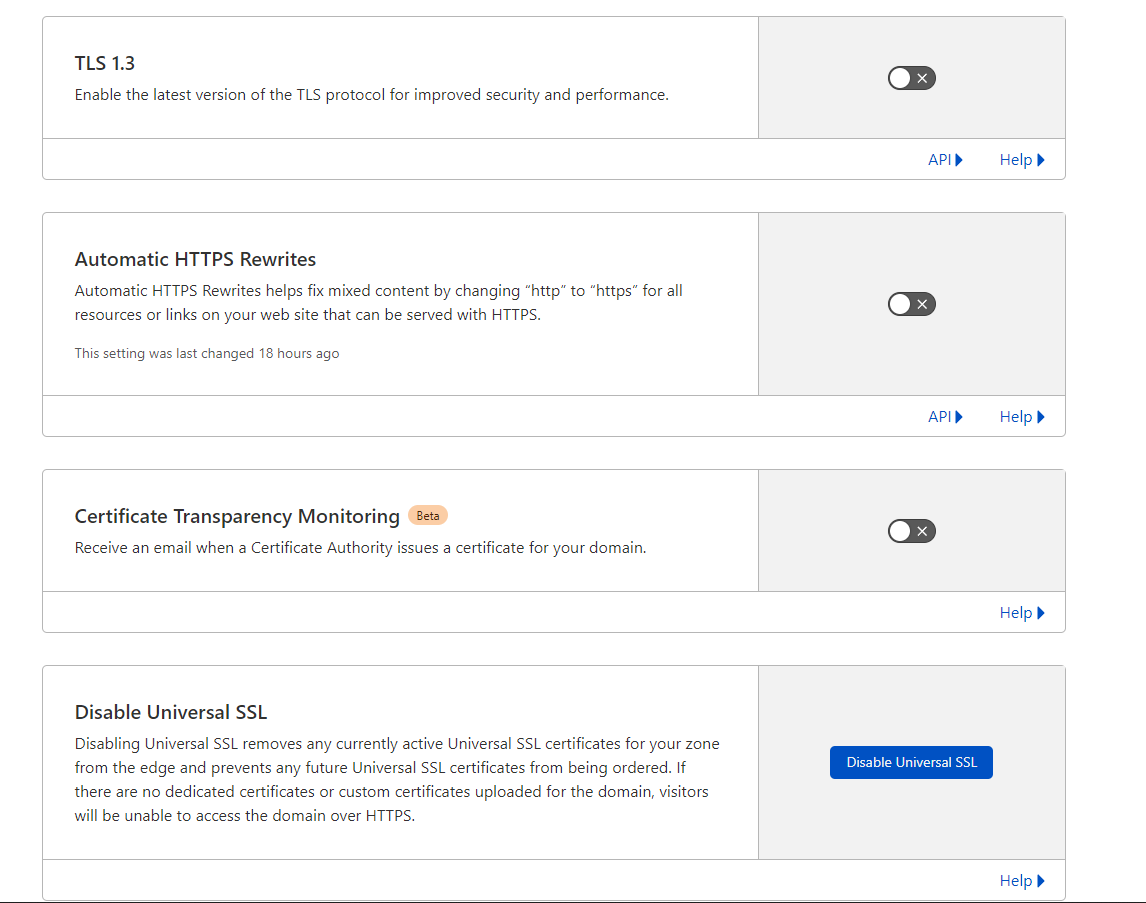 即使在 Cloudflare 和 NGINX 中禁用了所有 https，我的網站也會繼續重定向