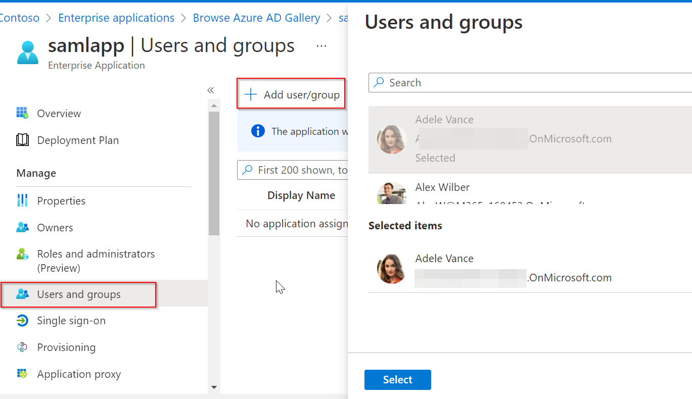 Azure AD 如何從 SSO AuthnRequest 中識別委托人？