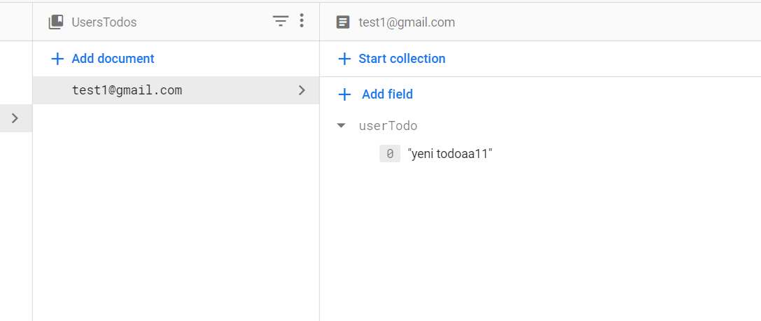 Flutter firebase 添加新資料
