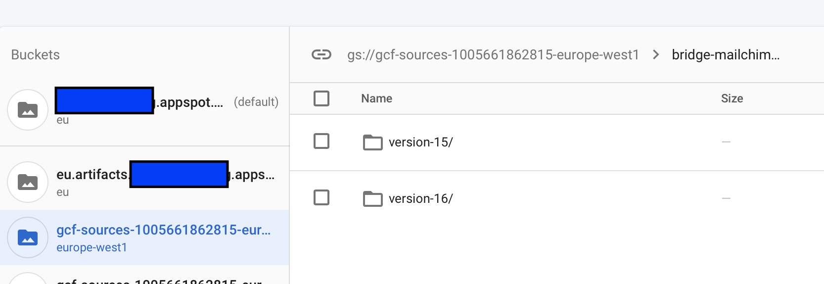 為什么每次功能部署都會復制所有 Google Cloud Function 源檔案?