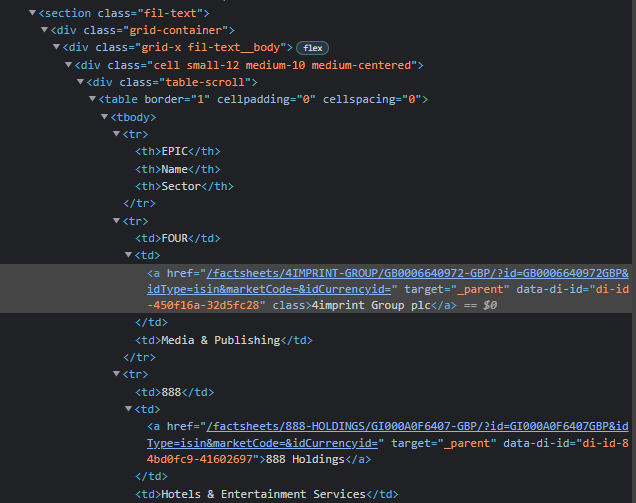 Python Selenium 迭代鏈接表單擊每個鏈接