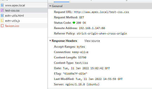 盡管遵循官方 Nginx 檔案/在線研究,Nginx gzip 壓縮仍無法正常作業