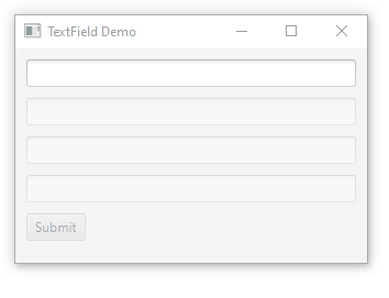 如何在用戶提交上一個必填欄位之前禁用 TextField