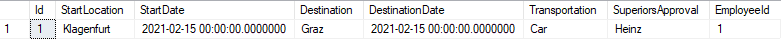 物體框架資料播種 DateTime