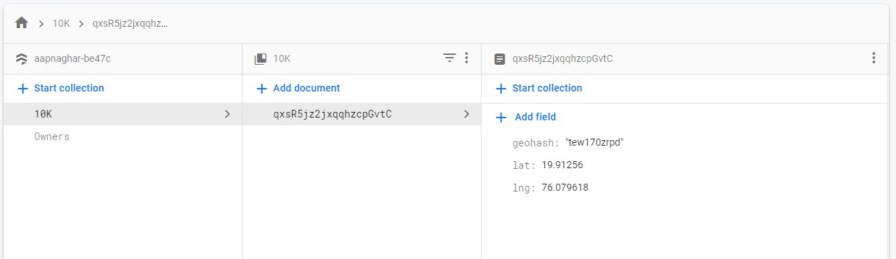嵌套 Firestore 集合上的 Firestore 地理查詢