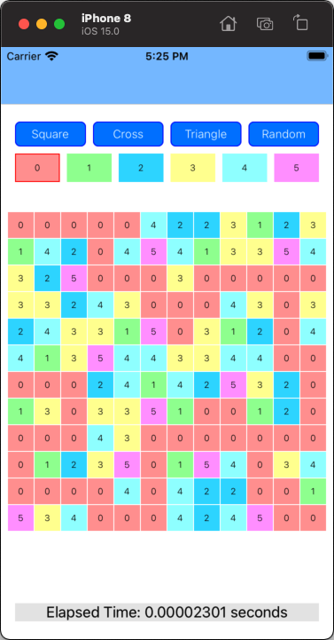 iOS Swift 中的填充掃描線像素
