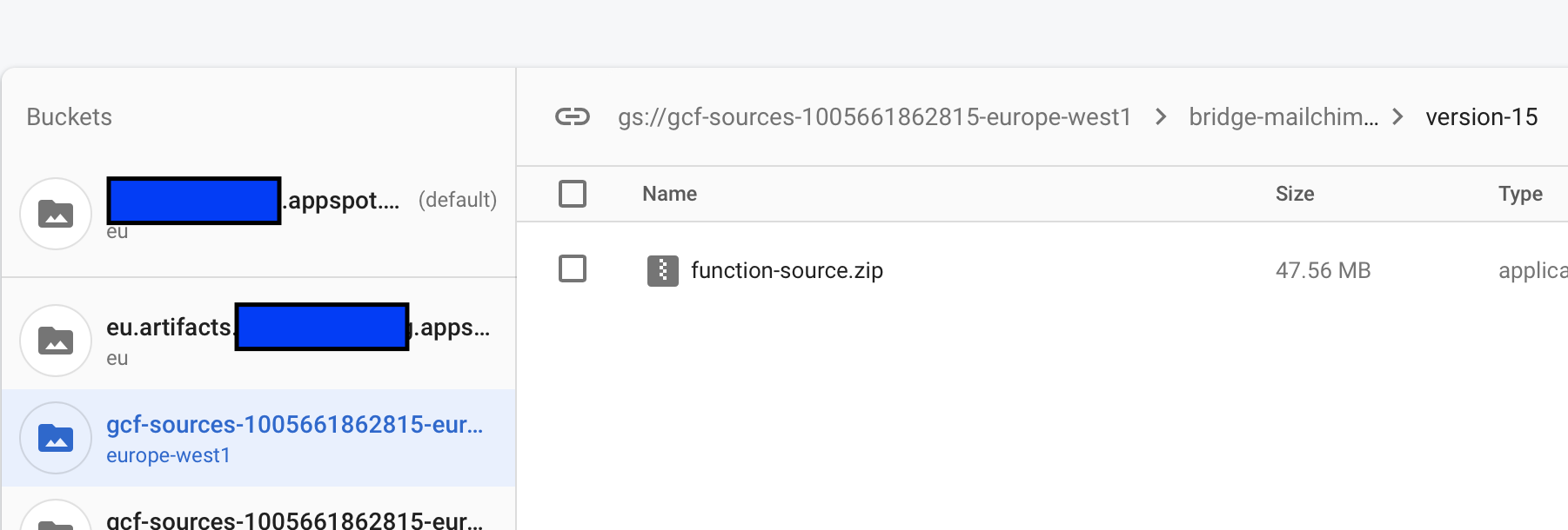 為什么每次功能部署都會復制所有 Google Cloud Function 源檔案?