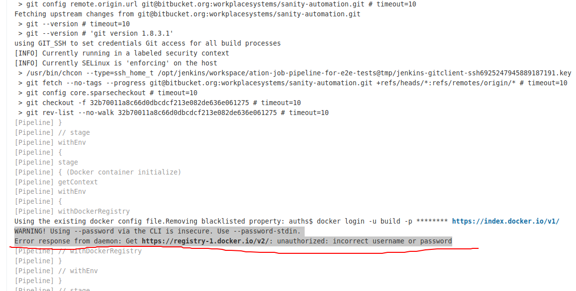 使用宣告性 Jenkinsfile 在 jenkins 中拉取 docker 映像