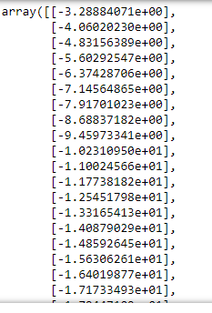 如何重塑我的陣列以適應 (4,100)