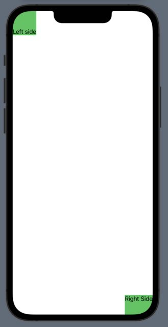 來自 Text 的 SwiftUI 背景顏色會忽略安全區域,即使它未設定為忽略