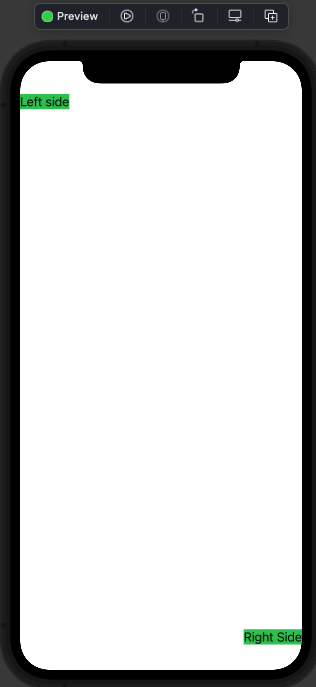 來自 Text 的 SwiftUI 背景顏色會忽略安全區域,即使它未設定為忽略