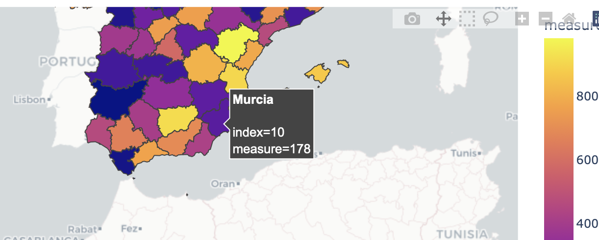 帶有區域的scatter_mapbox | 情節地