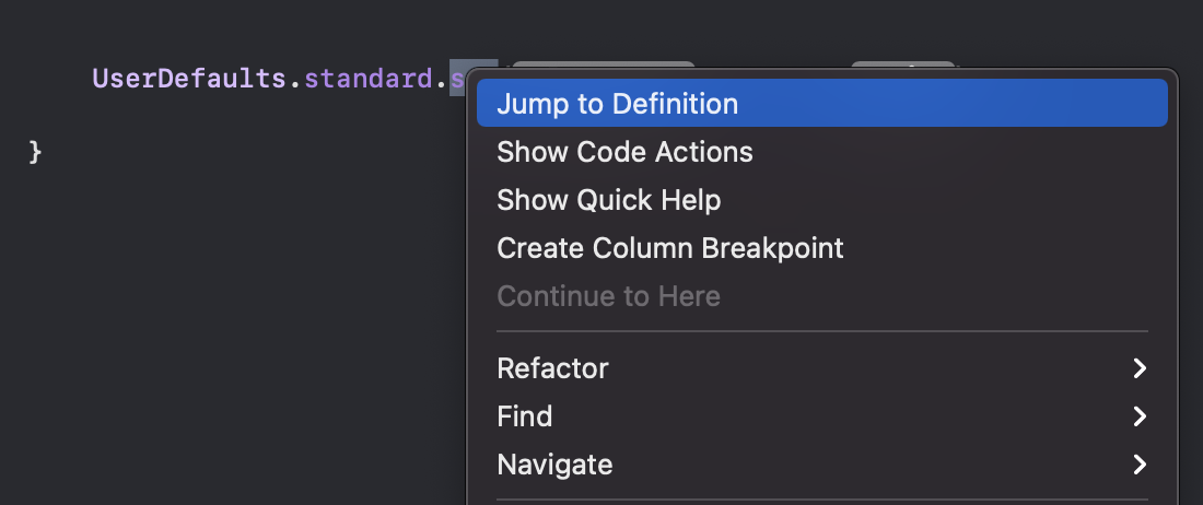 UserDefaults.standard 中的兩種方法