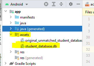 將資料從 sqlite 資料庫檔案移動到房間
