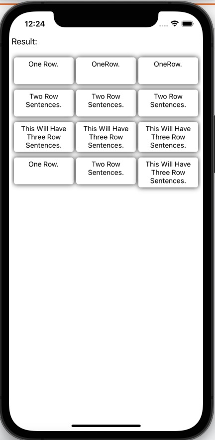如何調整 BindableLayout 中每一行網格的高度以適應內容的高度？