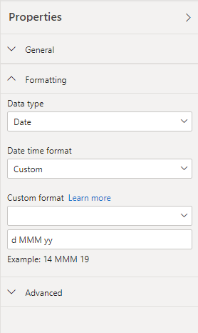 Power BI - 日期格式
