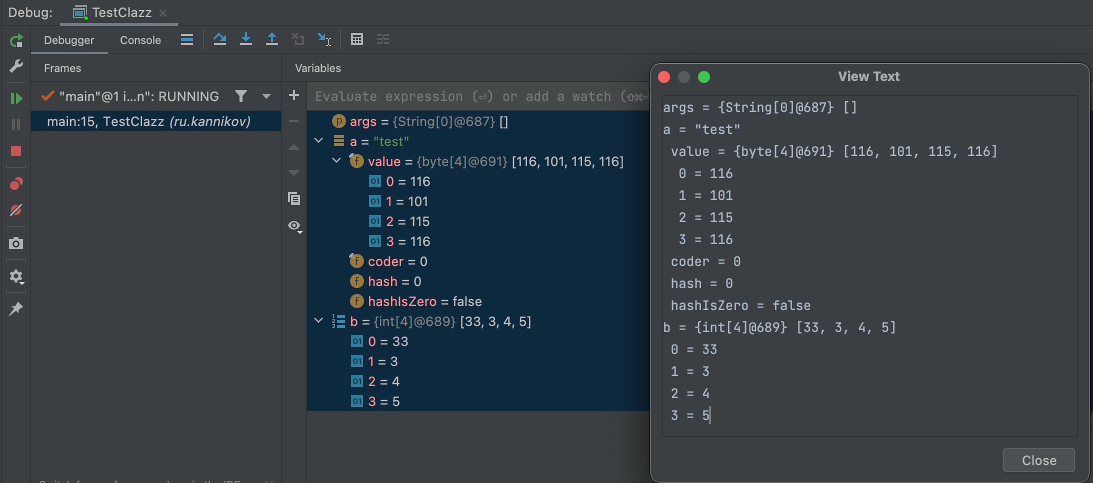 如何在idea IDE for java的斷點處匯出所有變數資訊