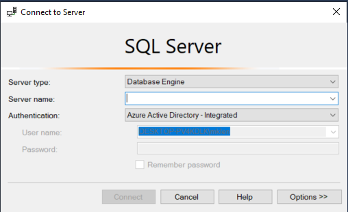 Azure Active Directory 與 SQL 的集成身份驗證
