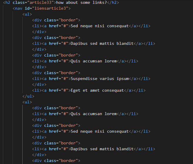 針對 div 上的簡單邊框案例優化代碼 (HTML/CSS)