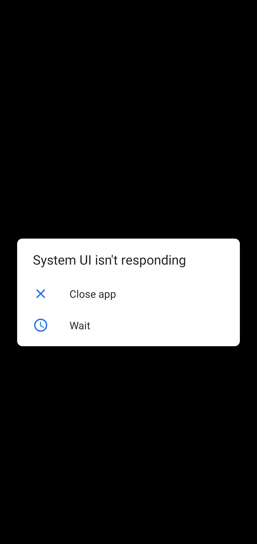 Android 管理器系統 UI 沒有回應 react-native