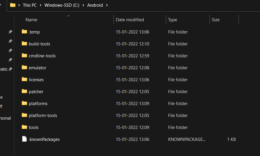 未找到 Android sdkmanager。更新到最新的 Android SDK 并確保已安裝 cmdline-tools 以解決此問題