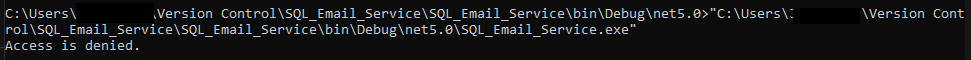 除錯 Visual Studio 2022 預覽版時拒絕訪問