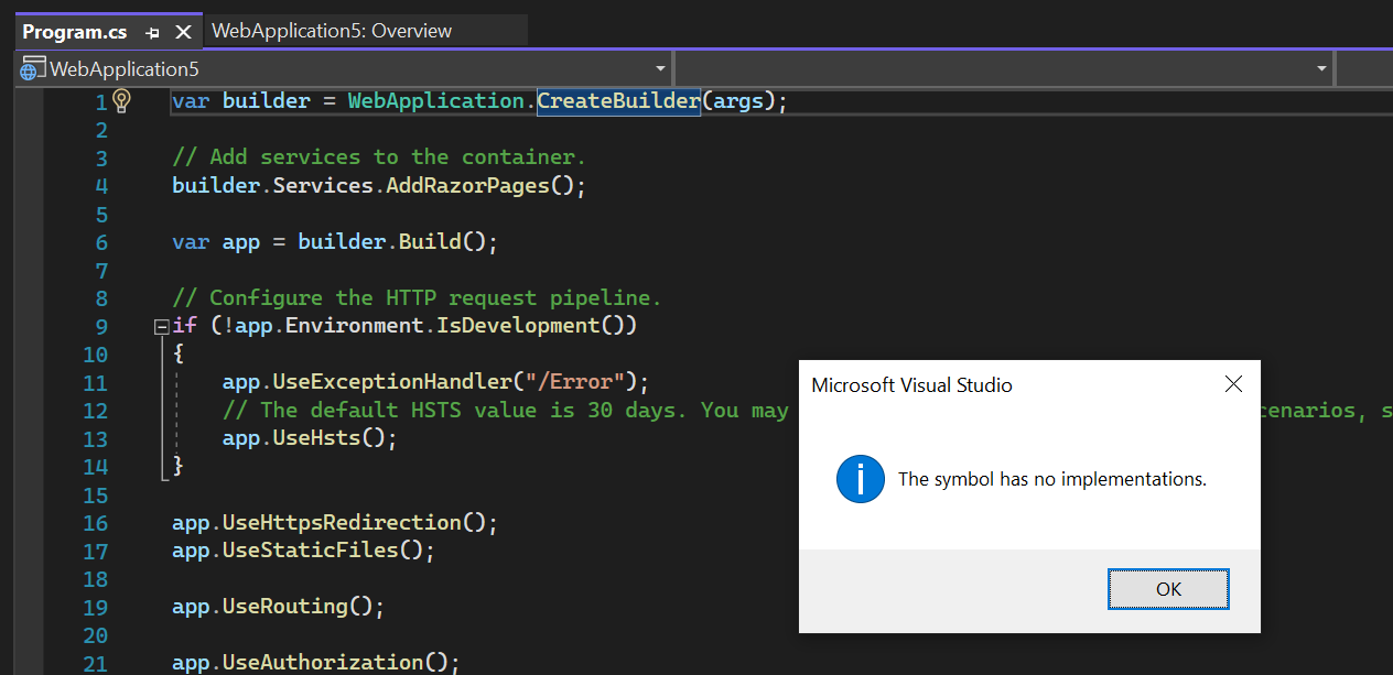 如何在 Visual Studio 2022 中打開 .net core 實作的方法