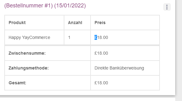 在 WooCommerce 電子郵件通知中更改貨幣符號