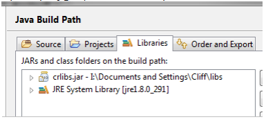 Eclipse IDE for Java Developers 2021-06 找不到 jar 的類路徑
