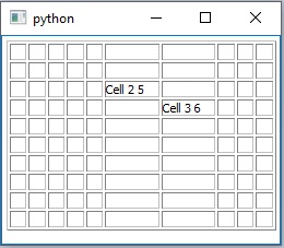 QTextTable 將 QTextCursor 移動到確定的單元格
