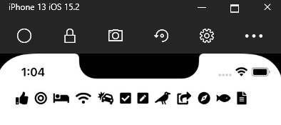 將 Fontawesome 圖示系結到 Xamarin 中的動態串列