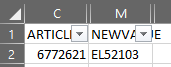 XLOOKUP 在兩列之間搜索通配符