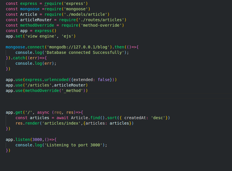 無法洗掉 crud 應用中的文章(mongo、express、Nodejs)