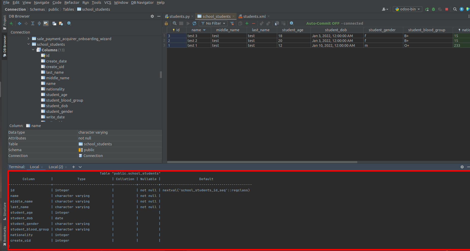 不能從 postgreSQL 命令中洗掉 NOT NULL
