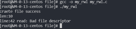 當我在 Linux 中使用 C 編程時，我使用 open 或 creat 函式并最終表現不同