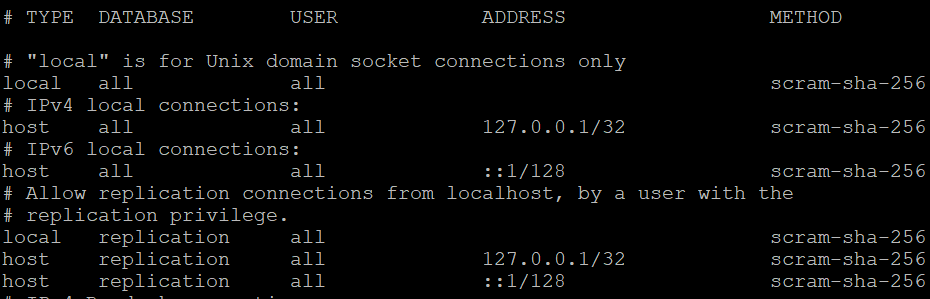 psql:致命:用戶“postgres”postgresql 版本 10 的密碼驗證失敗