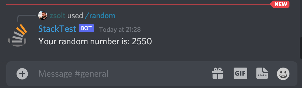 Discord.js Randomiser 命令忽略最小值和最大值