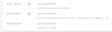 正確終止異步 firebase-function
