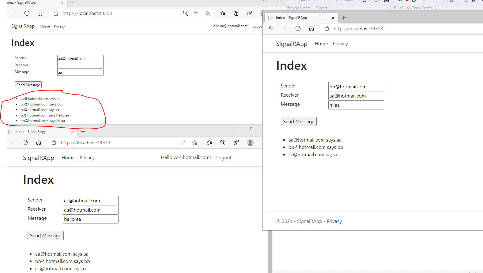 如何在 Asp.Net.Core Mvc Signalr 中建立一對一的聊天系統?