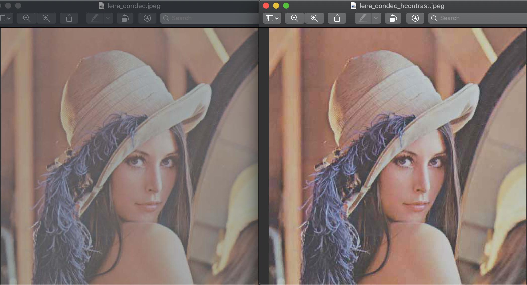 為什么我的簡單對比演算法不適用于 Cimg