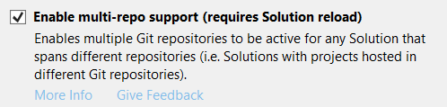 如何在 Visual Studio 2022 - 17.04 中更改和創建多個存盤庫