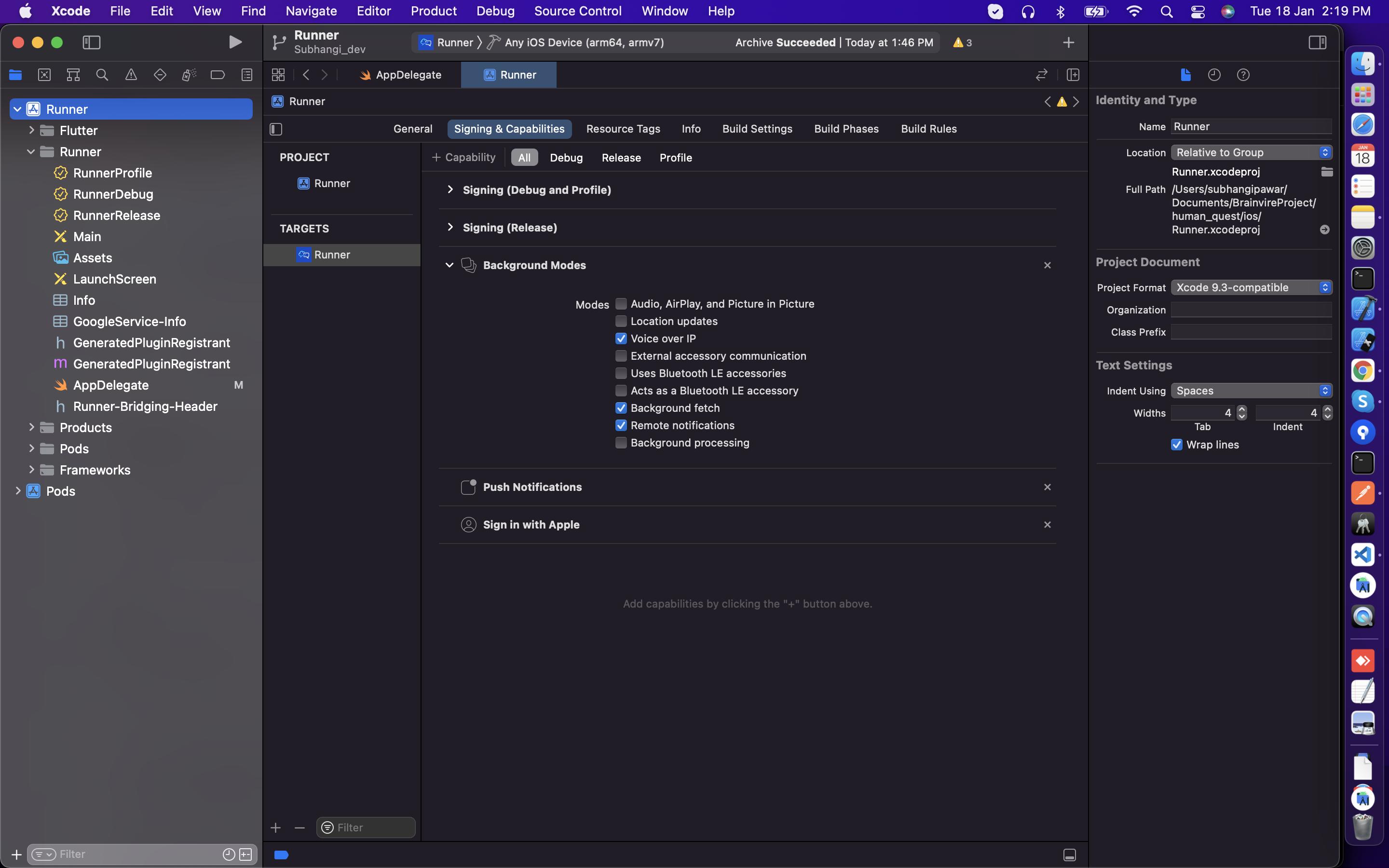在檢索發件人 ID 的 FCM 令牌之前未設定 Firebase APNS 設備令牌 - Flutter iOS