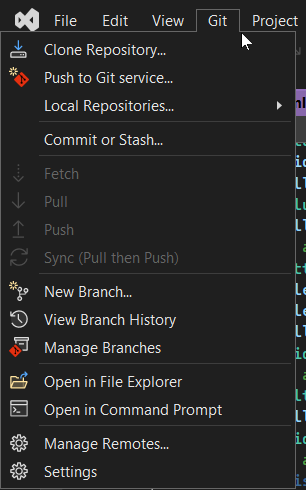 如何在 Visual Studio 2022 - 17.04 中更改和創建多個存盤庫
